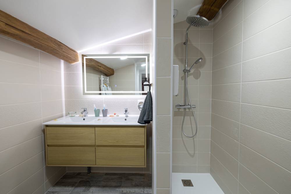 salle d ebain rose